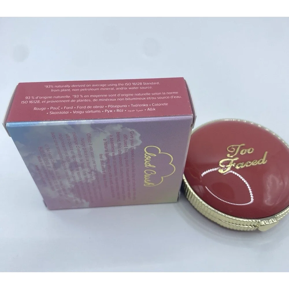 Too Faced Cloud Crush Blurring Blush - Head In The Clouds - Full Sz 0.17oz NIB
